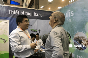 Ông Michael - đại diện thương hiệu Rivulis tại Ustralia