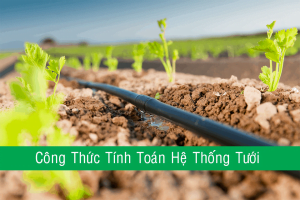 Công thức tính toán hệ thống tưới