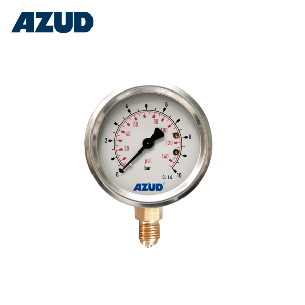 Đồng hồ đo áp Azud 14'' BSP 0-6bar0-87psi