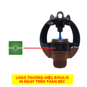 4 dấu hiệu phân biệt béc tưới S2000 chính hãng với hàng nhái ngoài thị trường 5 béc tưới s2000 chính hãng