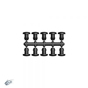 Nút bít ống PE 6mm 6 Nút bít ống PE 6mm