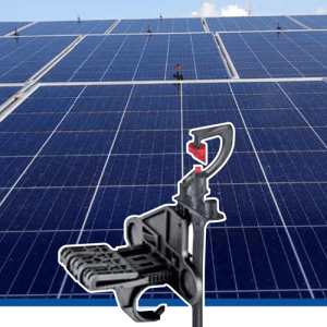 Béc rửa tưới tấm pin năng lượng mặt trời Jain Spark 12 Béc rửa tưới tấm pin năng lượng mặt trời Jain Spark