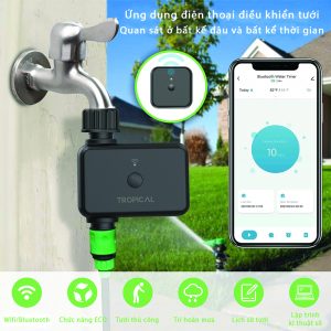 Hẹn giờ tưới tự động Wifi-Bluetooth Tropical TPC-T10BW 9 TPC-T10BW