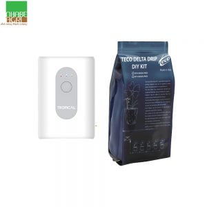Bộ kit tưới cây trồng trong chậu Teco Delta Drip 16 Combo Bơm tự động và Bộ kit Teco 1