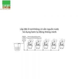 Bộ kit tưới cây trồng trong chậu Teco Delta Drip 14 Lap-dat-su-dung-bom-tu-dong 1