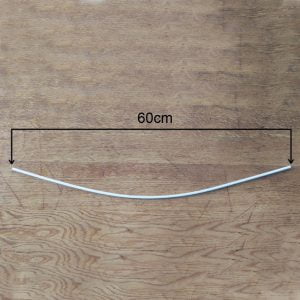 Ống Soft PE Driptec 3x5mm - Siêu Mềm dẻo, Bền bỉ Chống nứt & Chịu Áp suất cao 10 Ống PE Driptec 60cm màu trắng