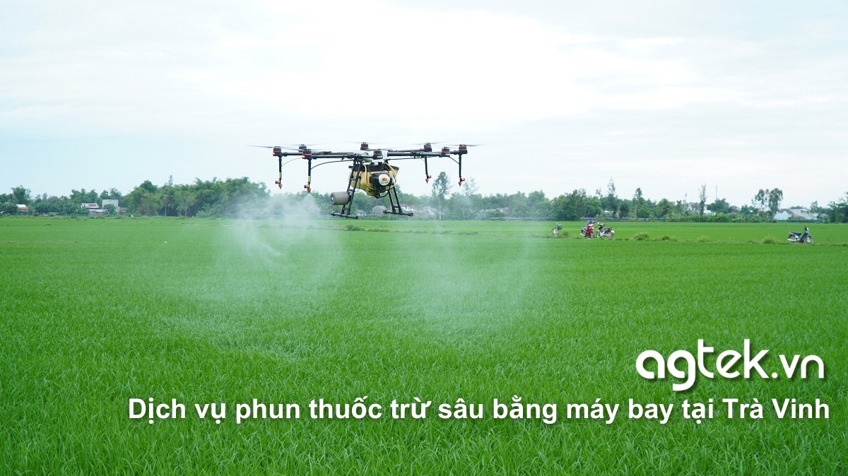 dịch vụ phun thuốc trừ sâu bằng máy bay tại Trà Vinh