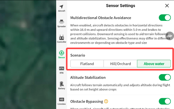 sử dụng chế độ “Above Water” để kiểm soát tốt hơn