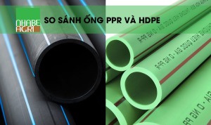 So sánh ống PPR và HDPE