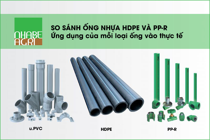 So sánh ống PPR và HDPE - Chọn loại phù hợp cho công trình của bạn? 2 So sánh ống PPR và HDPE