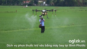 Dịch vụ phun thuốc trừ sâu bằng máy bay tại Bình Phước
