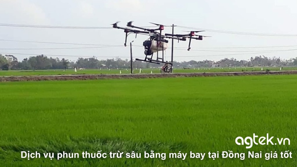 Dịch vụ phun thuốc trừ sâu bằng máy bay tại Đồng Nai giá tốt