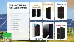 Top 10 Tấm Pin Năng Lượng Mặt Trời Tốt Nhất