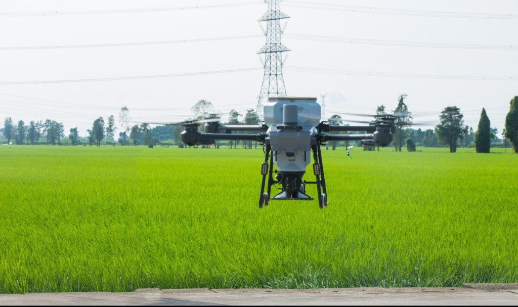 Hướng dẫn nâng hạ máy bay DJI Agras T25P