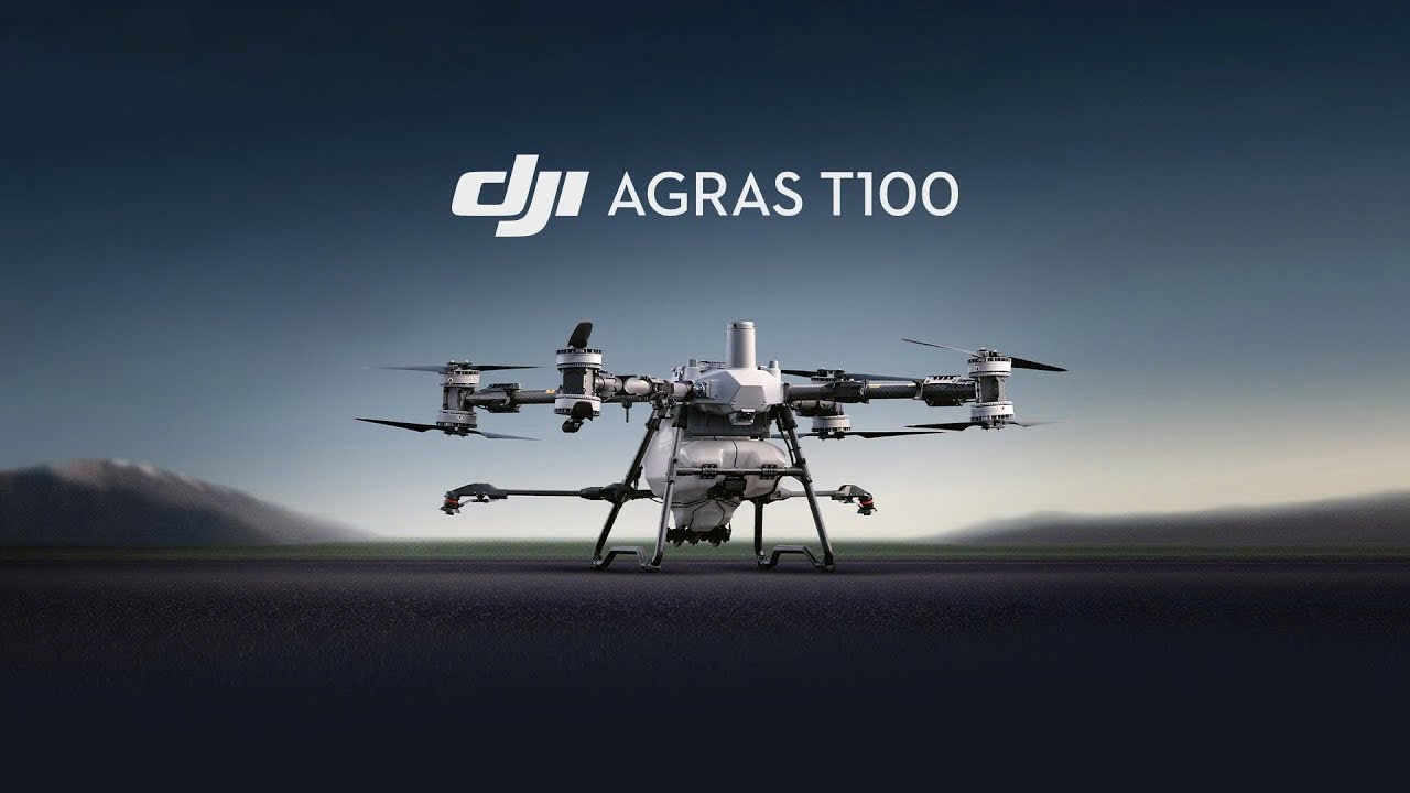 Khái quát đôi nét về máy bay nông nghiệp DJI Agras T100