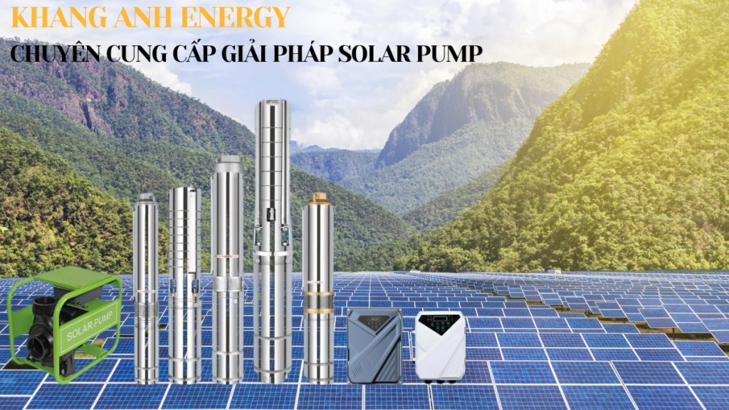 Bơm năng lượng mặt trời mini cho gia đình và bơm công suất lớn cho trang trại 12 Bơm năng lượng mặt trời mini cho gia đình và bơm công suất lớn cho trang trại