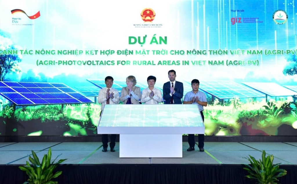 Việt Nam - Đức hợp tác phát triển các dự án điện mặt trời nông nghiệp (Agri-PV)