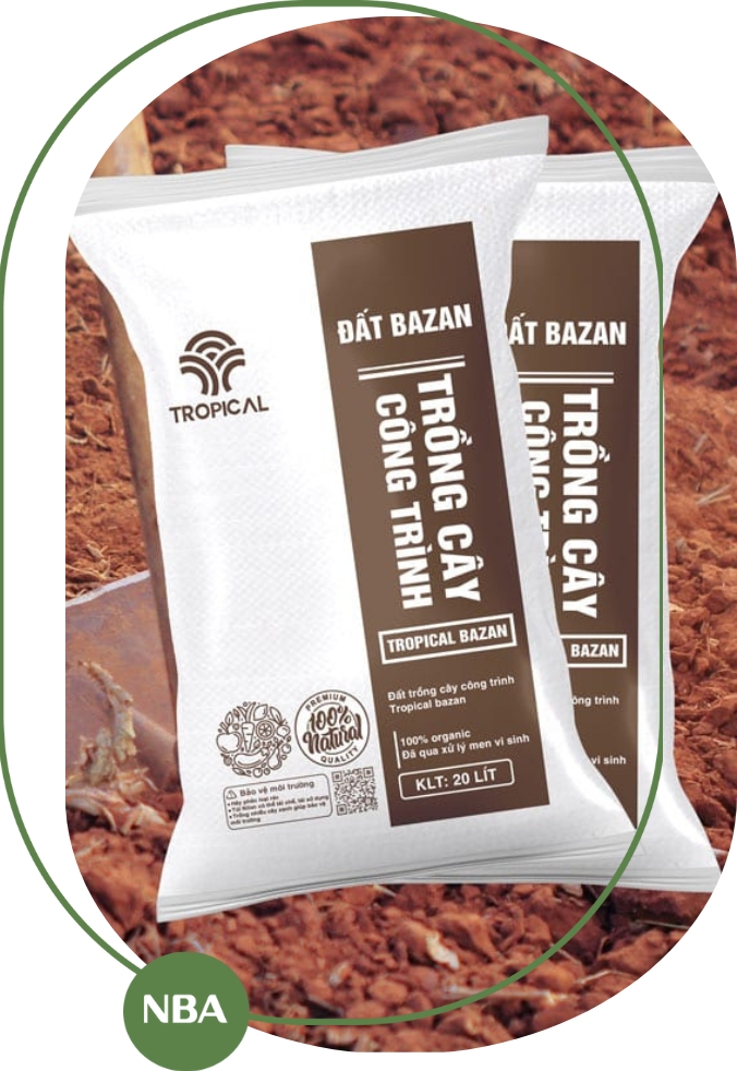 Đất thịt trồng cây - đất đỏ Bazan Tropical