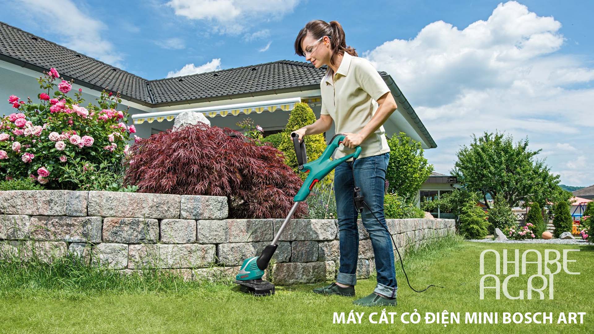 Máy cắt cỏ Điện Mini Bosch ART