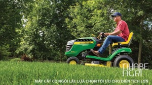 Máy cắt cỏ ngồi lái, Lựa chọn tối ưu cho diện tích lớn