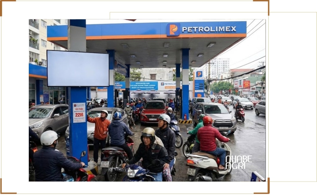 chiến tranh Iran làm tăng giá xăng cao