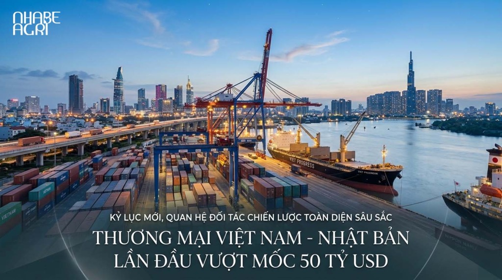 Xuất khẩu nông sản sang Nhật Bản: Cơ hội lớn khi thương mại Việt Nam – Nhật vượt 50 tỷ USD 1 Thương mại Việt - Nhật