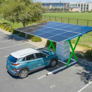 Hệ thống điện năng lượng mặt trời cho trạm sạc xe điện