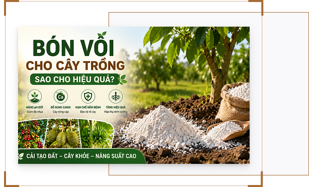 Tưới nước cho cây bí đỏ - bạn đã tưới đúng cách chưa? 9 BÓN VÔI CHO CÂY TRỒNG SAO CHO HIỆU QUẢ?