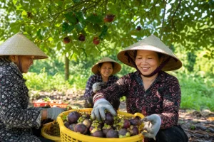Giá măng cụt Lái Thiêu tăng cao, trái cám lên 120.000 đồng/kg