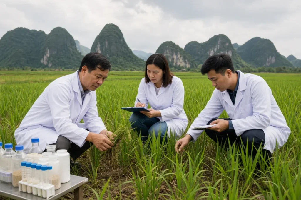 Khảo nghiệm phân bón: Supe Lâm Thao khẳng định năng lực khoa học 1 Khảo nghiệm phân bón: Supe Lâm Thao khẳng định năng lực khoa học
