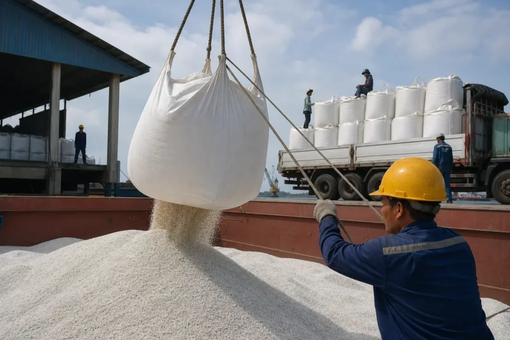 Xuất khẩu phân bón tăng mạnh, doanh nghiệp hưởng lợi từ giá cao 1 Xuất khẩu phân bón tăng mạnh, doanh nghiệp hưởng lợi từ giá cao