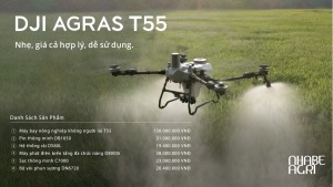 Gia ban may bay nong nghiep DJI T55