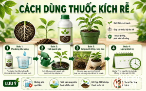 cách dùng thuốc kích rễ
