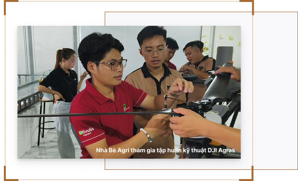 Nhà Bè Agri tham gia tập huấn kỹ thuật DJI Agras 1 Nhà Bè Agri tham gia tập huấn kỹ thuật DJI Agras